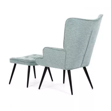 relaxační křeslo s podnožkou Ak-303 Blue 2