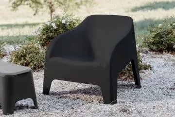 PETRA ARMCHAIR plastov keslo - grafit