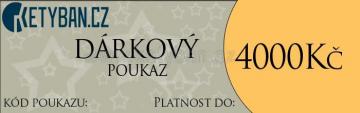 drkov poukaz v hodnot 4000K