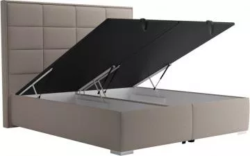 Čalouněná postel IRUMA BOXBED - prima2 beige