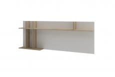 Kombinovaný panel Denver plus typ 44 v barvě bílá arctic/dub riviera mountin rustic