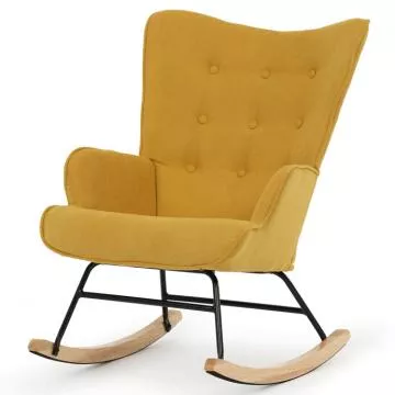Elegantní houpací křeslo Ak-371 - yel2