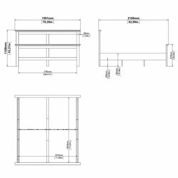 Postel Provence 703 180x200 bl