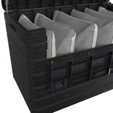 DOLOMITI 970 L zahradn plastov lon box - grafit