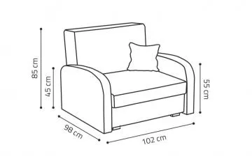 Rozkldac keslo Vivian Gold I - Kronos 22  Kronos 22
