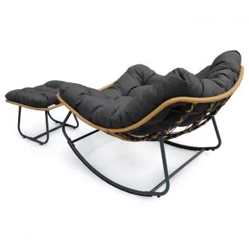 Zahradn� houpac� k�eslo s podno�kou AZL-G5245 GREY