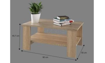 Konferenční stolek Bernardo - rozměry