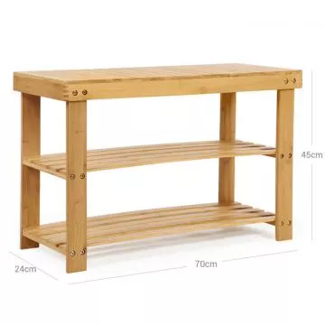 Botník ABO-E1004 NAT - bambus, přírodní