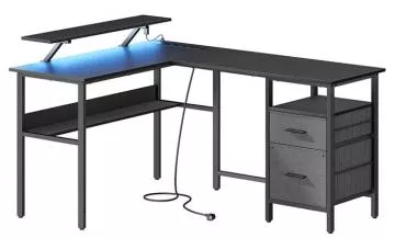 PC st�l APC-E1395 BK - �ern�, rohov�