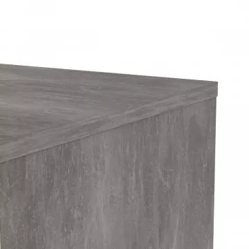 Komoda Simplicity 236 - beton/bl lesk