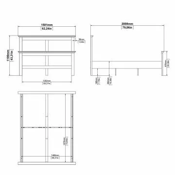  Postel Provence 715 160x200 bl