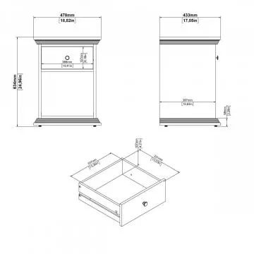 Non stolek Norby 330 bl