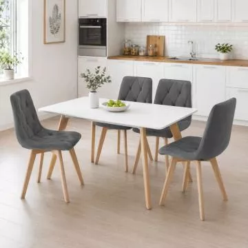 Elegantní jídelní židle Ct-v4081 grey4