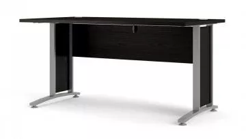 Psací stůl Office 80400/35 - černá/silver grey