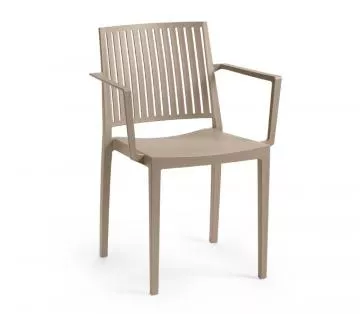 Keslo BARS ARMCHAIR - taupe
