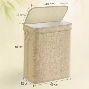 Bambusový koš na prádlo
