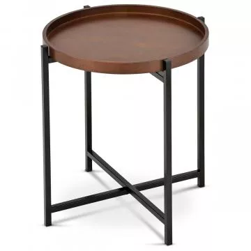 Odkládací stolek 80135-12 wal v barvě ořechu.