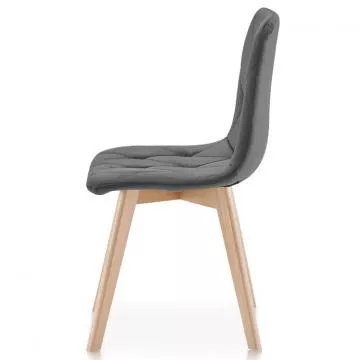 Elegantní jídelní židle Ct-v4081 grey4