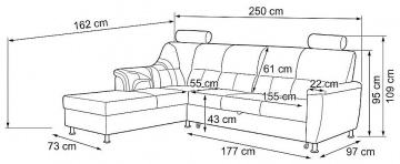 Sedac� souprava EDMOND OT-3F ? spole�n� detail