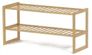 Botnk z masivnho bambusu se dvma policemi DR-B010