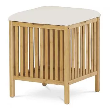 Bambusov ko na prdlo se sedkem - taburet DR-B066