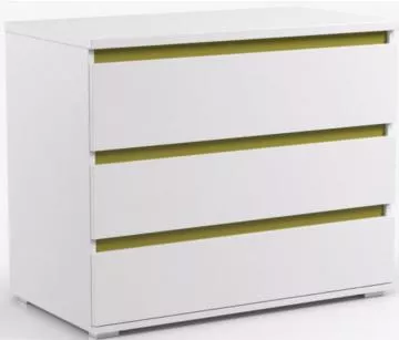 Praktick komoda Rea amy 2 bl/barevn lity