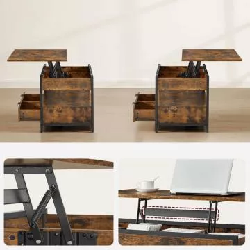 Konferenční stolek AKF-E1252 OLW - old wood