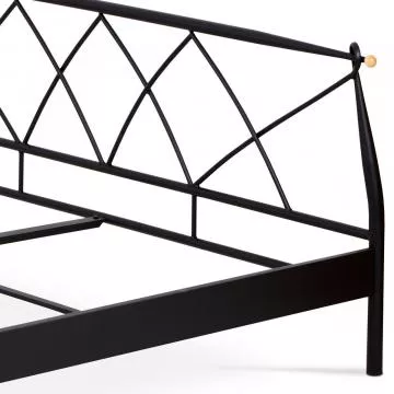 Dvoulkov postel BED-1907 BK