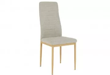 Jídelní židle Coleta nova béžová látka/kov buk