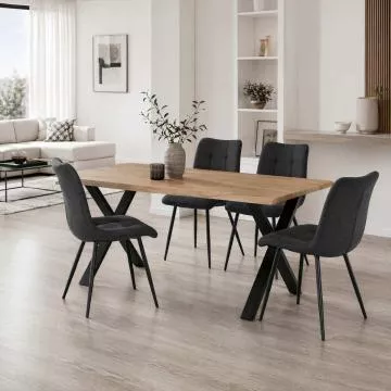 Pevn� j�ideln� st�l Ht-f4316 OAK