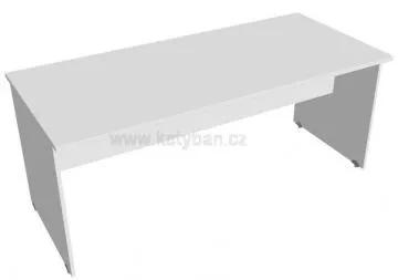 Pracovní stůl Hobis Gate - provedení GJ 800-1800 bílá