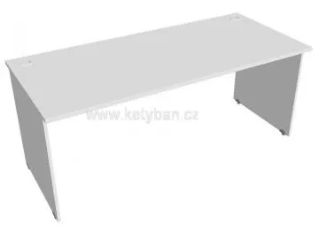 Pracovní stůl Hobis Gate - provedení GS 800-1800 bílá