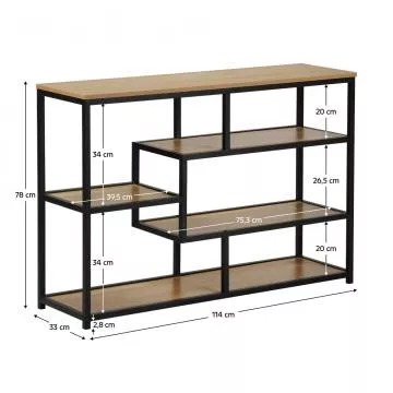 Kovov� reg�l BILOTE TYP 2 - �ern�/dub