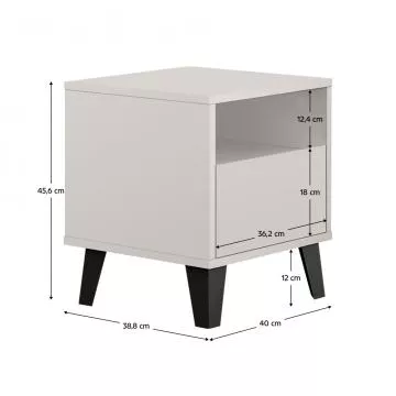 No�n� stolek BOGAN NEW 1S - cashmere