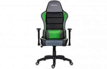 Herní židle Boost green