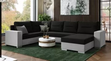 Sedac� souprava Bravo Uni �ern�/�ed� v interi�ru