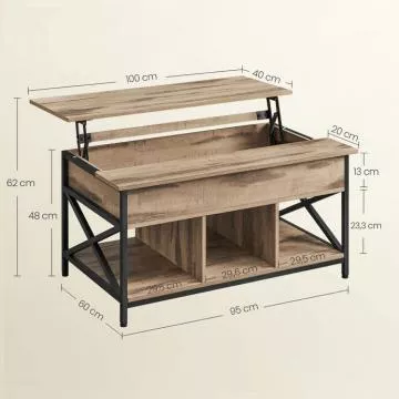Konferen�n� stolek AKF-E1250 OLW1 - dub