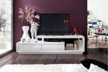Moderní TV stůl Congo bílá