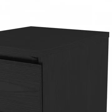 Noční stolek Simplicity 230 - černý woodgrain
