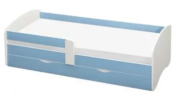 Postel s rotem a lonm prostorem 80x160, bl/modr, COCOLINO