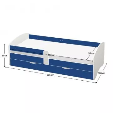 D�tsk� postel Cocolino 200 - modr�