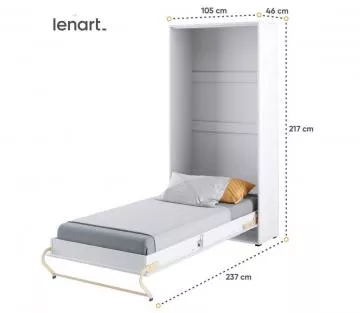 Sklápěcí postel Lenart Concept LE-03P