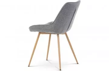 Designová skořepinová jídelní židle Ct-394  grey2
