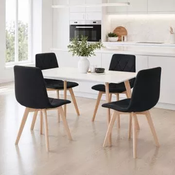 Elegantní jídelní židle Ct-v4081 bk4