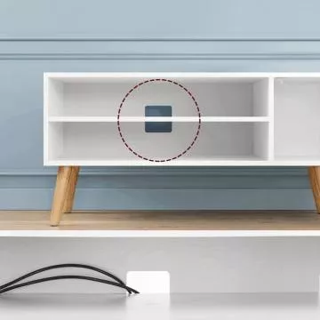 Televizní stolek AKF-E1146 WT - bílý