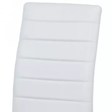 Moderní jídelní židle Dcl-102 - bílá