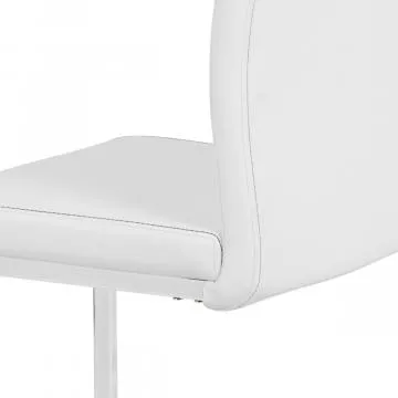 Atraktivní židle Dcl-411 - bílá