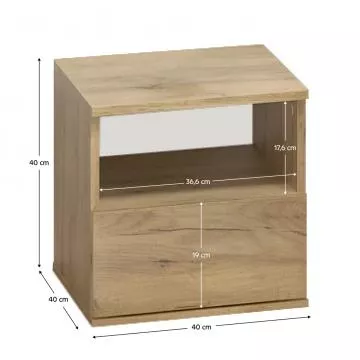 No�n� stolek DOLI - dub sonoma