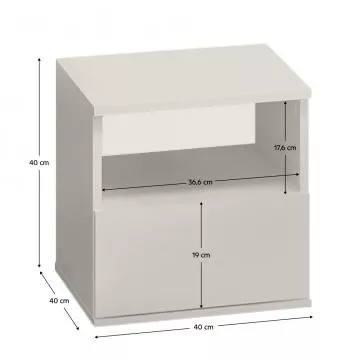 No�n� stolek DOLI - cashmere