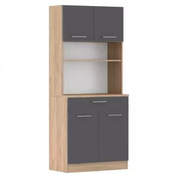 kredencem DOMIS NEW - dub artisan/grafit